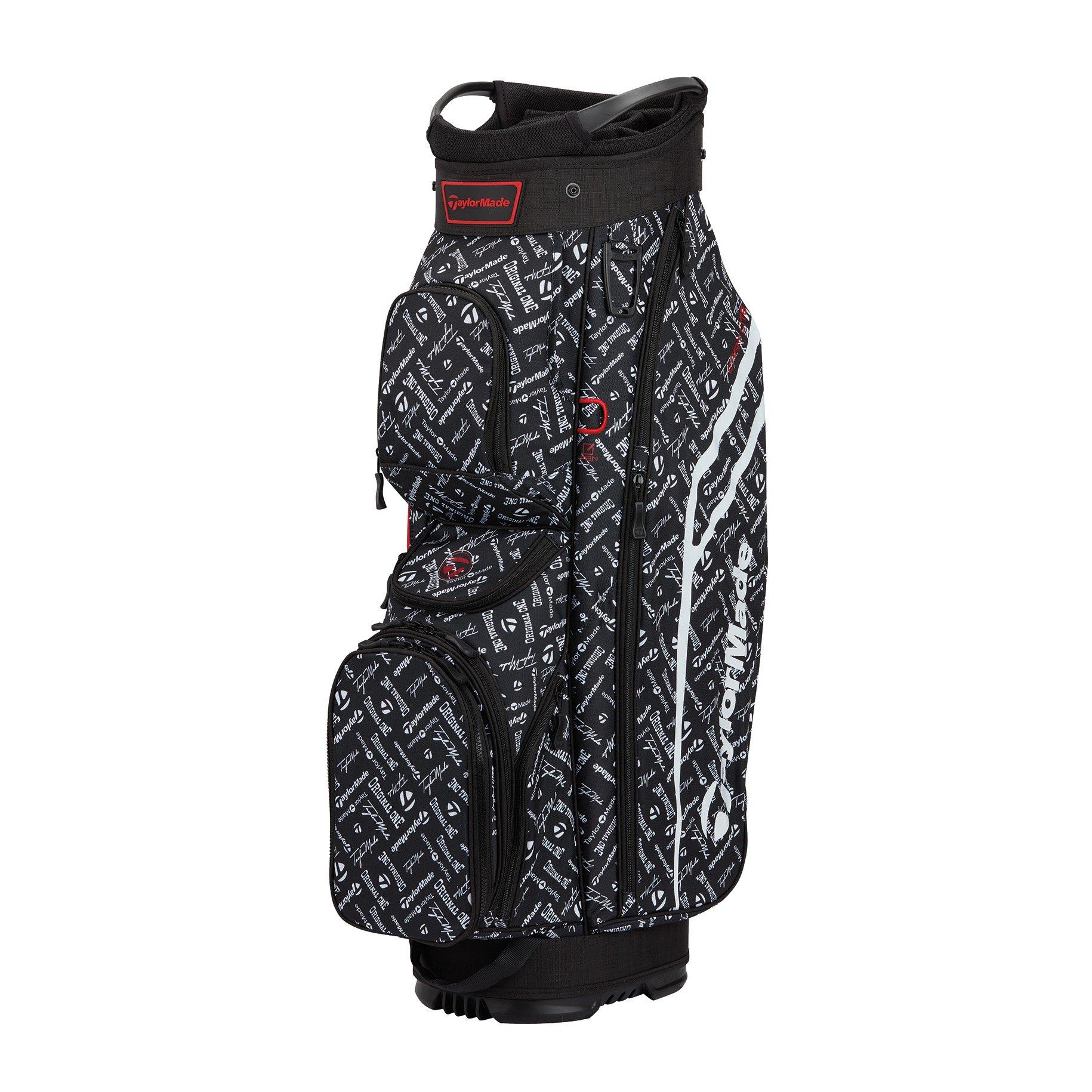 TaylorMade TRUE-LITE CART BAG ブラック/ホワイト TaylorMade True Lite Cart Bag